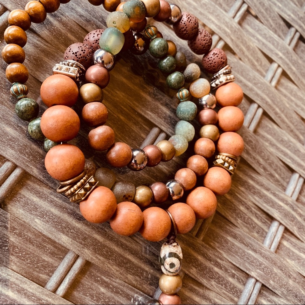 Bohemian Essential Oil Diffuser Healing Necklace